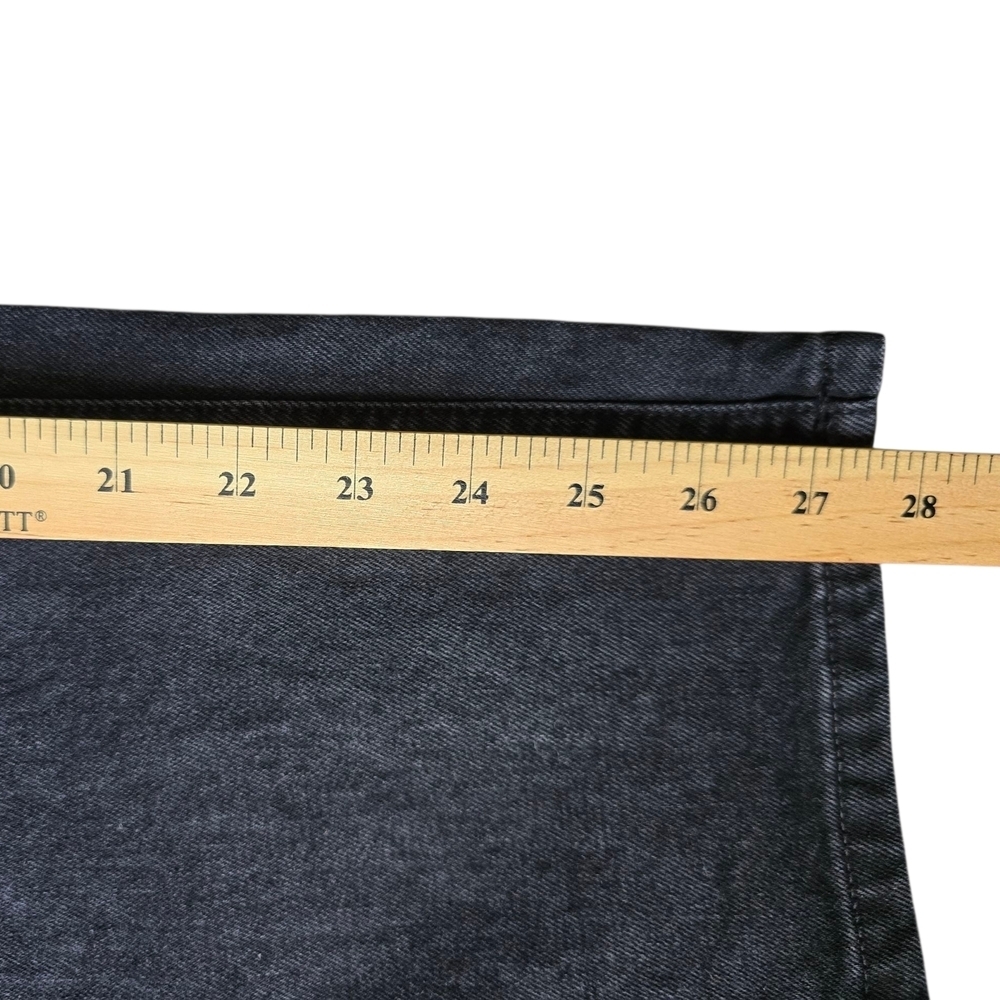 Everlane Women's Charcoal Black Straight Leg Jeans.  Size 31 - Picture 5 of 8